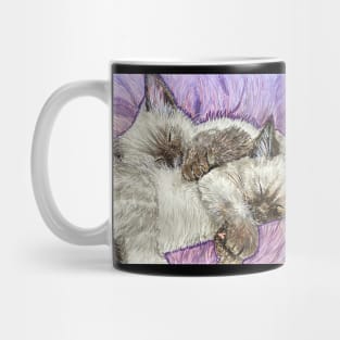 Siamese kittens Mug